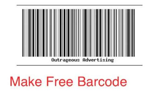 create your own barcode free.